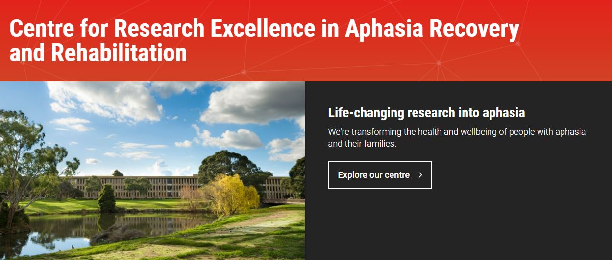 Centre for Research Excellence in Aphasia Recovery and Rehabilitation