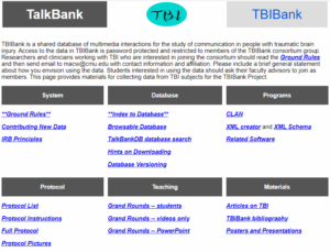 Screenshot of the TBIBank website home page