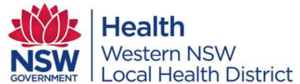 Logo of NSW Health Western NSW Local Health District